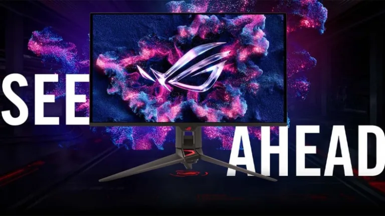 ASUS ROG 4K Swift OLED monitör, oyun ve iş deneyimini harmanlıyor