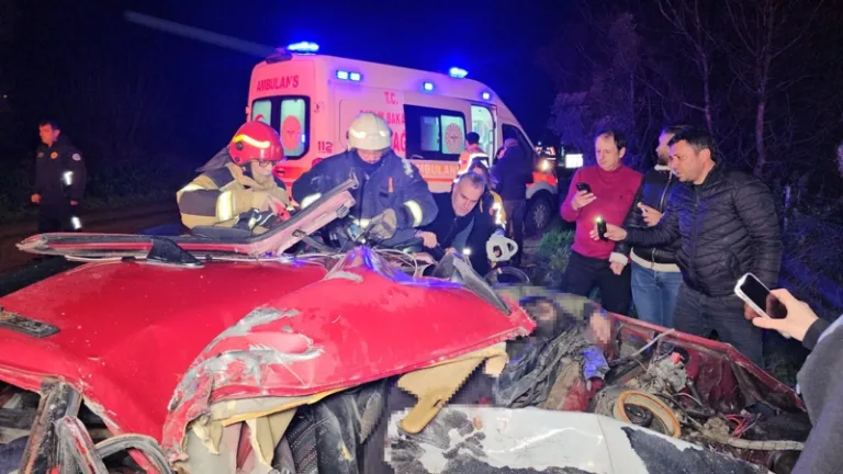 Bursa'da TIR kazasında bir kişi hayatını kaybetti