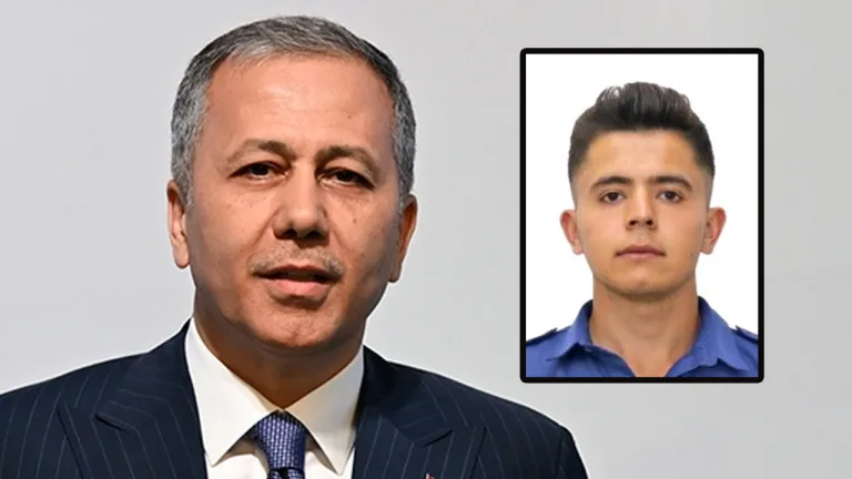 Bakan Yerlikaya, şehit polis memuru için başsağlığı diledi