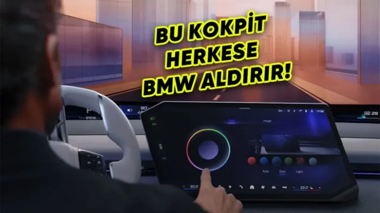 BMW'nin Panoramic iDrive teknolojisi sürüş deneyimini dönüştürüyor