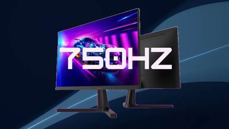 750Hz yenileme hızıyla yeni oyun monitörü tanıtıldı