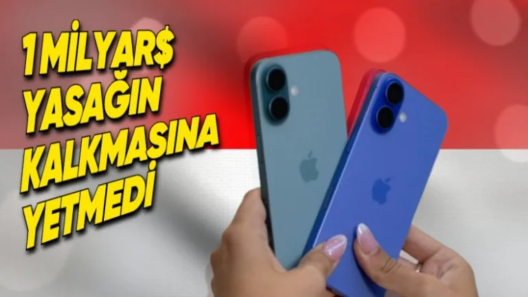 Endonezya, Apple'dan iPhone bileşenlerini yerel üretmesini istiyor