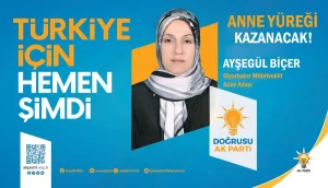 AKP'li aday Ayşegül Biçer'den çözüm süreci vurgusu