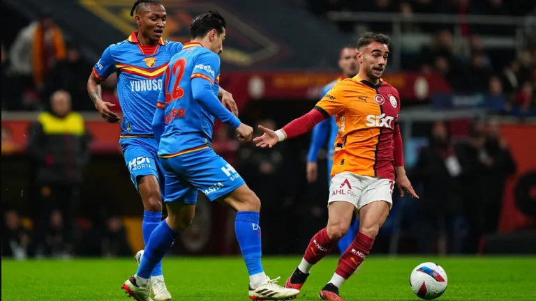 Göztepe, Galatasaray maçında hakem kararlarına isyan etti