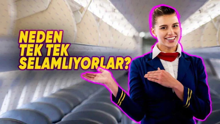 Hostesler yolcuları kapıda selamlayarak güven sağlıyor