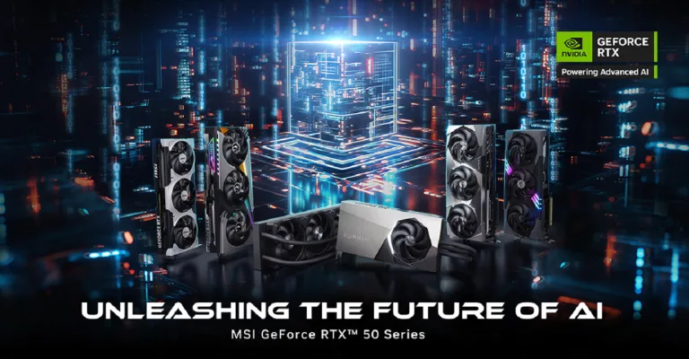 MSI, NVIDIA GeForce RTX 50 serisi ekran kartlarını tanıttı