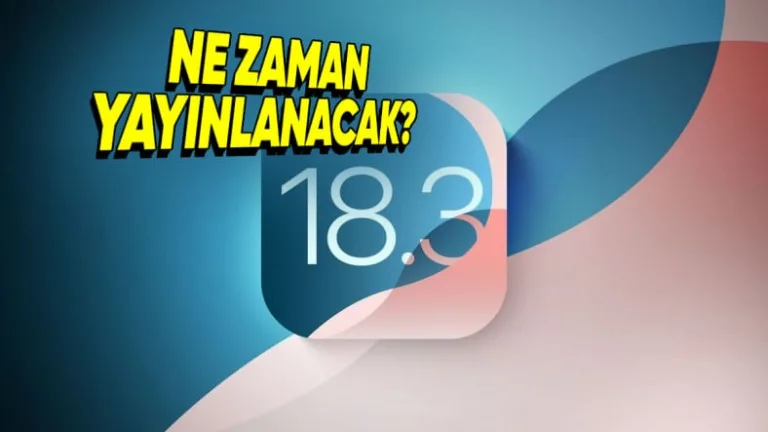 iOS 18.3 güncellemesi Ocak sonu bekleniyor