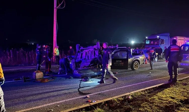 Muğla'da kavşakta feci kaza: 2 ölü, 2 yaralı