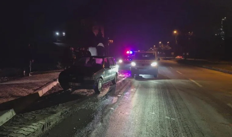 Bartın'da polis görünce aracı bırakıp kaçtı