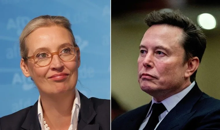 Musk, AfD başbakan adayı Alice Weidel ile görüştü