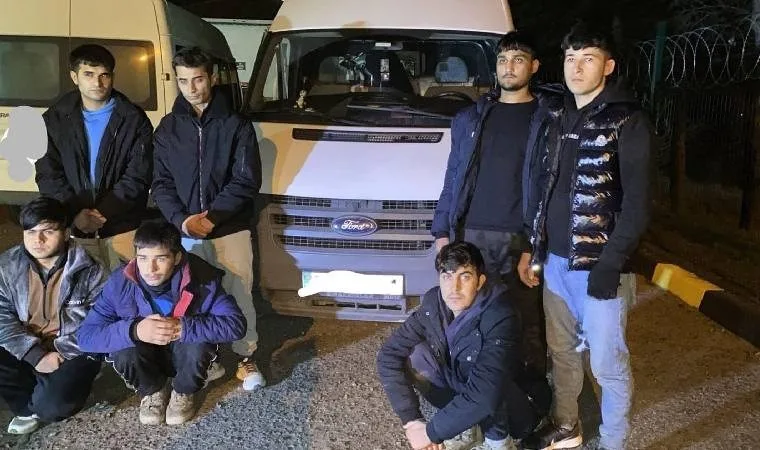 Tekirdağ'da jandarma 6 kaçak göçmeni yakaladı