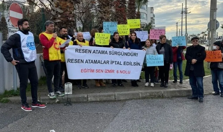 eğitim sen resen atamalara karşı eylem düzenledi