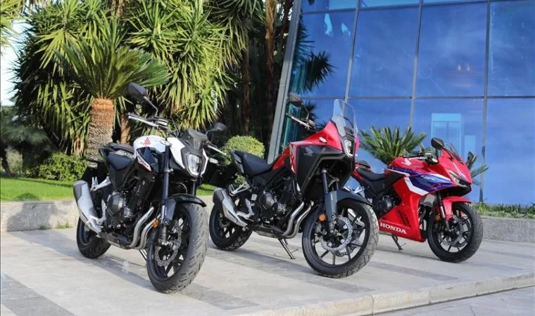 Honda 500 Serisi motosikletler Türkiye'de satışa sunuluyor