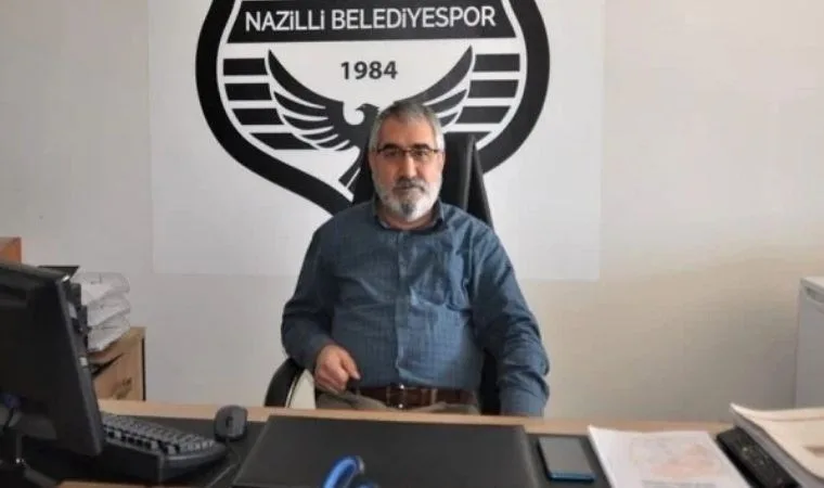 Nazillispor kulüp müdürü Bedri Alabay istifa etti