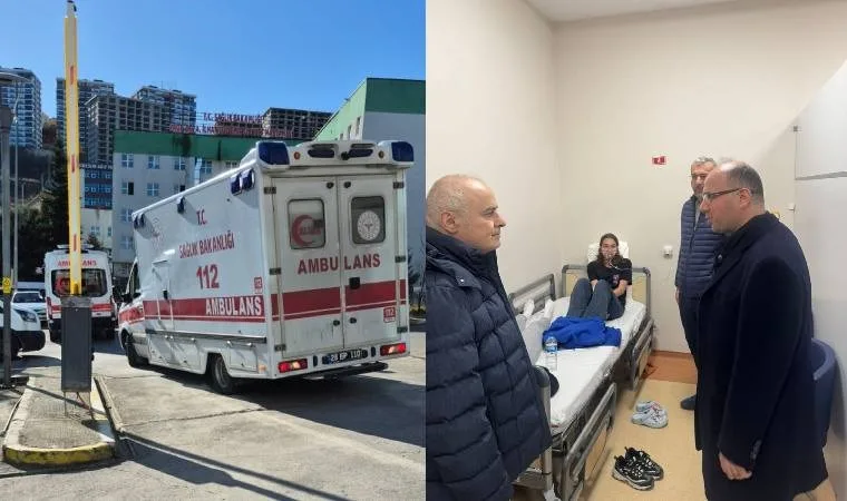 Giresun'daki yüzme havuzunda 60 kişi baygınlık geçirdi