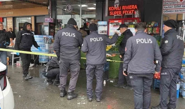 Rize'de market çalışanına silahlı saldırı!