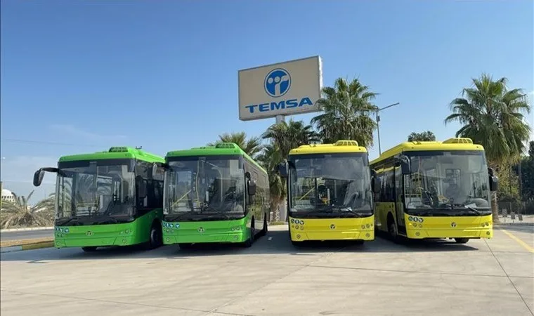 Temsa Romanya'ya 8 elektrikli otobüs teslim etti