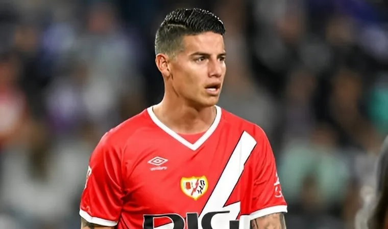 Rayo Vallecano, James Rodriguez ile yollarını ayırdı