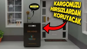 Yapay zeka destekli akıllı teslimat kutusu tanıtıldı