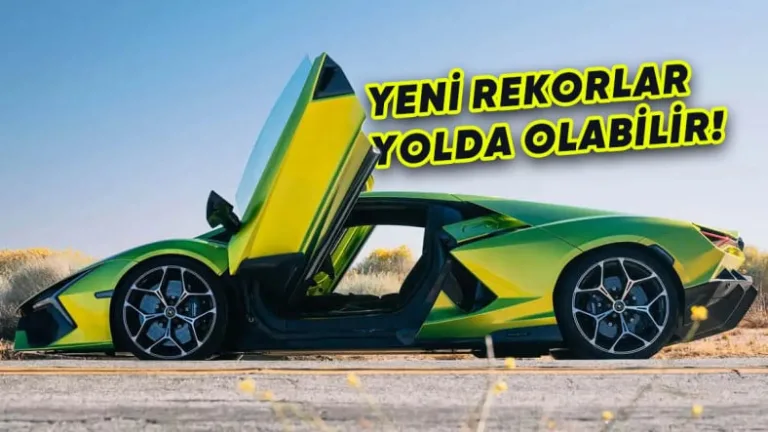 Lamborghini 2024'te satış rekoru kırdı