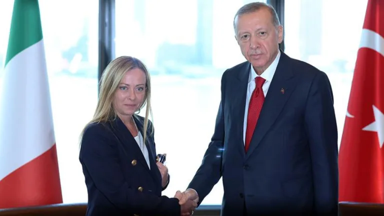 Erdoğan, Meloni ile Türkiye-İtalya ilişkilerini görüştü