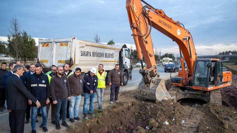 Sakarya'da metrobüs projesi tamamlanıyor