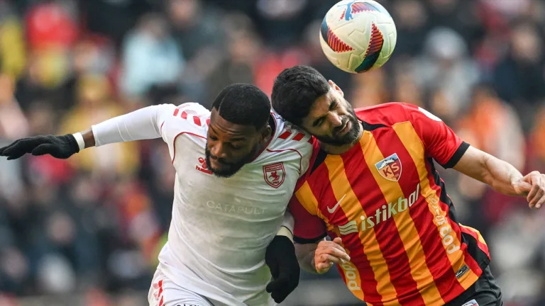 Samsunspor deplasmanda Kayserispor'u yendi