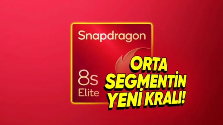 Snapdragon 8s Elite i̇şlemci orta segment telefonlarda yer alacak