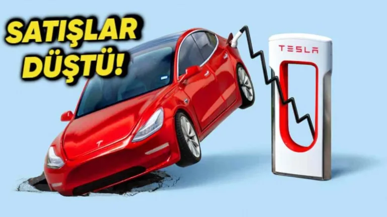 Tesla'nın 2024 satışları düşüş gösterdi