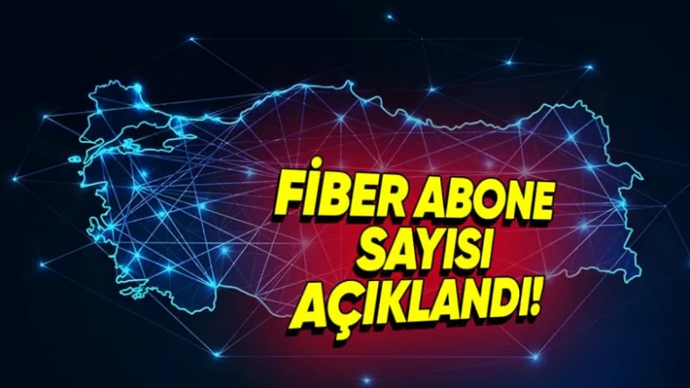 Türkiye'de fiber abone sayısı %16,9 arttı