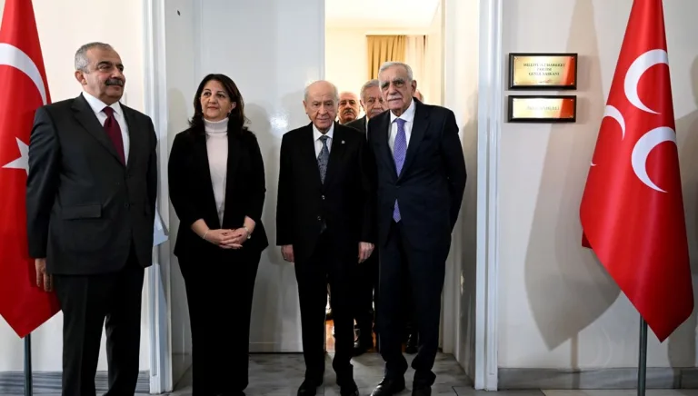 DEM Parti heyeti Bahçeli ile görüşmenin detaylarını açıkladı