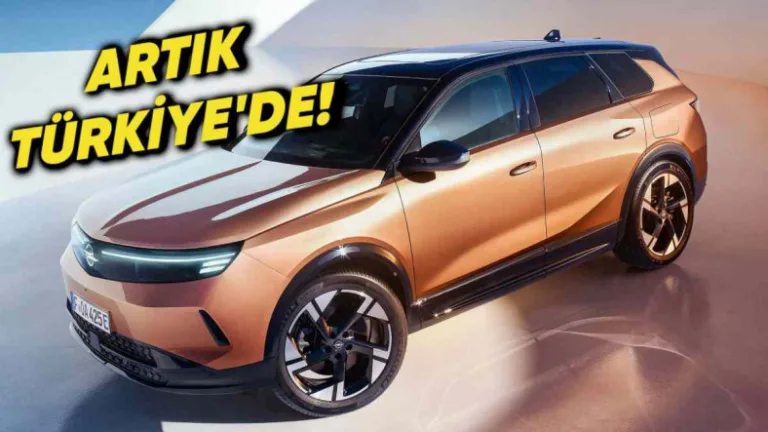 yeni opel grandland türkiye'de satışa sunuldu