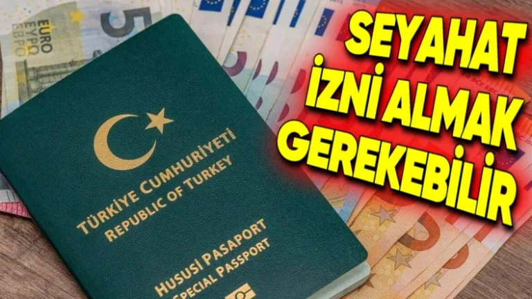 Yeşil pasaport sahipleri için AB'ye seyahat izni gerekecek